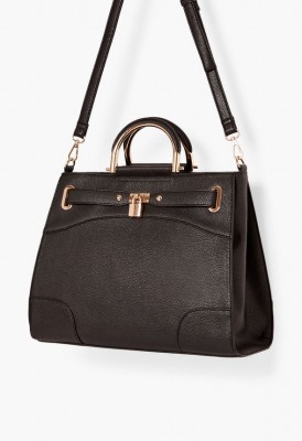 L. The New Me Satchel - Black