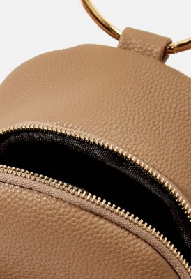 L. Ring Handle Backpack - Taupe