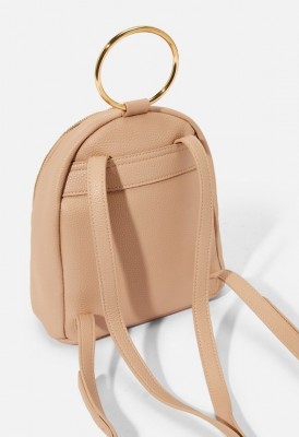 L. Ring Handle Backpack - Neutral