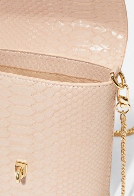L. Bamboo Binocular Crossbody Bag - Blush