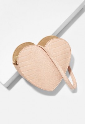 L. Heart Crossbody Bag